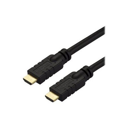 StarTech.com 10m(30ft) HDMI 2.0 Cable, 4K 60Hz Active HDMI Cable, CL2 Rated for In Wall Installation, Long Durable High Speed