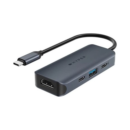 HyperDrive Next - Dokovací stanice - USB-C 3.2 Gen 2 / Thunderbolt 3 / Thunderbolt 4 - HDMI HD4001GL