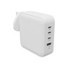 Targus HyperJuice - Síťový adaptér - GaN - 100 Wh - QC 3.0, Power Delivery 3.0 + PPS - 4 výstupní konektory (USB, 3 x USB-C)
