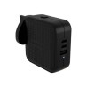 Targus HyperJuice - Síťový adaptér - GaN - 70 Watt - QC 3.0, Power Delivery 3.0 + PPS - 3 výstupní konektory (USB, 2 x USB-C)