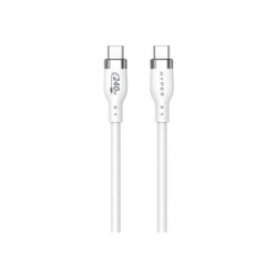HyperJuice - USB kabel - USB-C (M) do USB-C (M) - USB 2.0 - 1 m - technologie Extended Power Range (EPR), napájení USB (240 W)