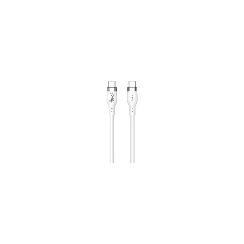 HyperJuice - USB kabel - USB-C (M) do USB-C (M) - USB 2.0 - 1 m - technologie Extended Power Range (EPR), napájení USB (240 W)