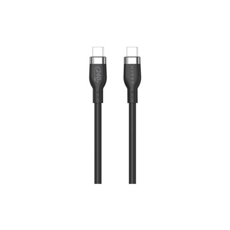 HyperJuice - USB kabel - USB-C (M) do USB-C (M) - USB 2.0 - 1 m - technologie Extended Power Range (EPR), napájení USB (240 W)