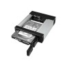 StarTech.com 5.25" to 3.5" Trayless Hard Drive Hot Swap Bay - Removable Hard Drive Bay for 3.5" SATA/SAS Drives - Aluminum