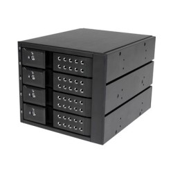 StarTech.com 4-Bay Mobile Rack Backplane - Trayless Hot Swap Mobile Rack Backplane for 3.5in SAS II/SATA III - 6 Gbps HDD