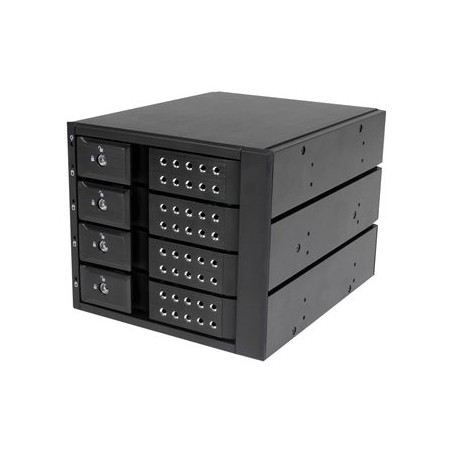 StarTech.com 4-Bay Mobile Rack Backplane - Trayless Hot Swap Mobile Rack Backplane for 3.5in SAS II/SATA III - 6 Gbps HDD