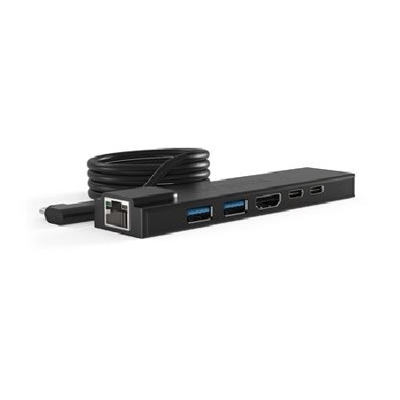Compulocks 1-Meter Cable USB-C Hub - Dokovací stanice - USB-C - HDMI - 10Mb LAN
