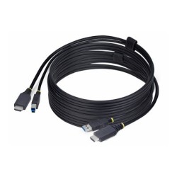 StarTech.com 10ft (3m) HDMI and USB 5Gbps KVM Cable - Kabel klávesnice / videa / myši (KVM) - HDMI, USB typ A (M) do HDMI, USB