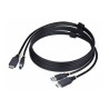 StarTech.com 6ft (1.8m) HDMI and USB 5Gbps KVM Cable - Kabel klávesnice / videa / myši (KVM) - HDMI, USB typ A (M) do HDMI, USB