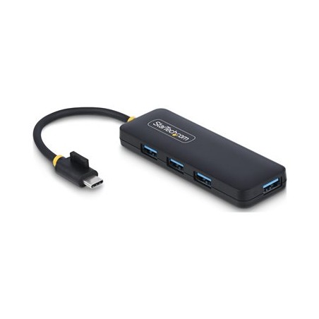 StarTech.com 4-Port USB-C Hub, 5Gbps, USB-C to 4x USB-A, Bus Powered - Rozbocovac - 4 x USB 3.2 Gen 1 - desktop