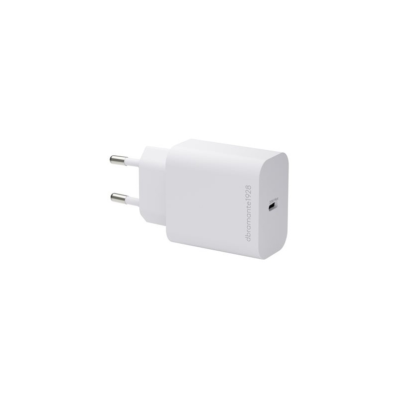 dbramante1928 re-charge - Síťový adaptér - bulk - 20 Watt - 3 A - PD/PPS (24 pin USB-C) - bílá - Evropa