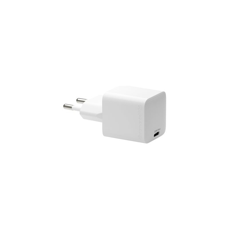 dbramante1928 re-charge - Síťový adaptér - 30 Watt - PD, QC (24 pin USB-C) - bílá - Evropa