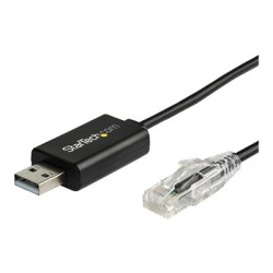 StarTech.com 6 ft (1.8 m) Cisco USB Console Cable - USB to RJ45 Rollover Cable - 460Kbps - Windows, Mac and Linux Compatible
