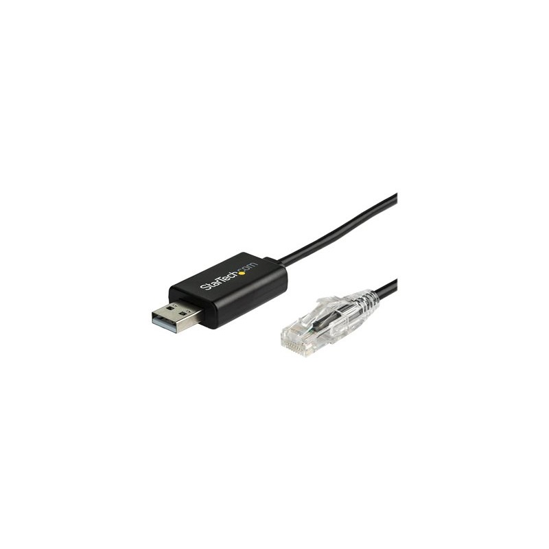 StarTech.com 6 ft (1.8 m) Cisco USB Console Cable - USB to RJ45 Rollover Cable - 460Kbps - Windows, Mac and Linux Compatible