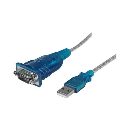 StarTech.com 1 Port USB to Serial RS232 Adapter - Prolific PL-2303 - USB to DB9 Serial Adapter Cable - RS232 Serial Converter