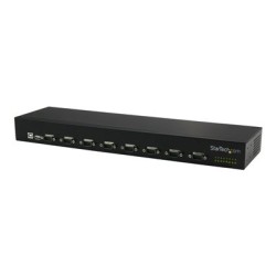 StarTech.com USB to Serial Hub - 8 Port - COM Port Retention - Rack Mount and Daisy Chainable - FTDI USB to RS232 Hub