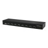 StarTech.com USB to Serial Hub - 8 Port - COM Port Retention - Rack Mount and Daisy Chainable - FTDI USB to RS232 Hub