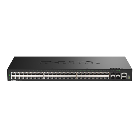 D-Link DGS-1530-52/E 48 Ports GE + 4 Ports 10G SFP+ Smart Managed Switch