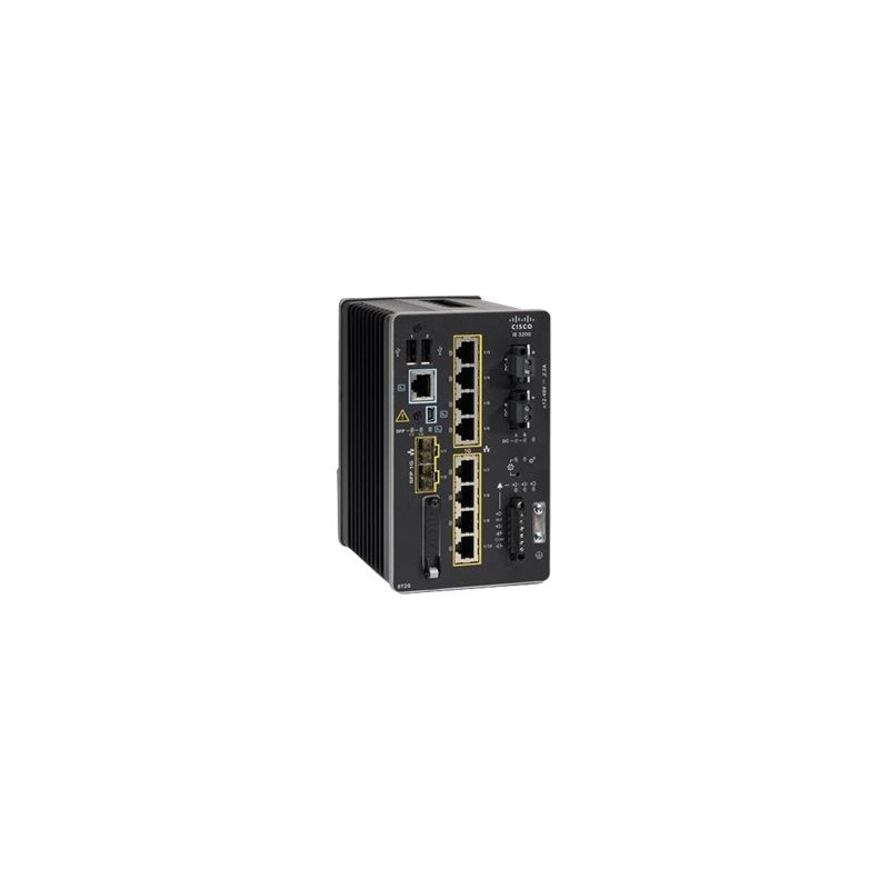 Cisco Catalyst IE3200 Rugged Series - Network Essentials - přepínač - řízený - 8 x 10/100/1000 (PoE+) + 2 x gigabitů SFP - lze