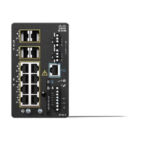 Cisco Catalyst IE3100 Rugged Series - Network Essentials - přepínač - řízený - 8 x 10/100/1000 + 4 x Gigabit SFP (uplink) - lze