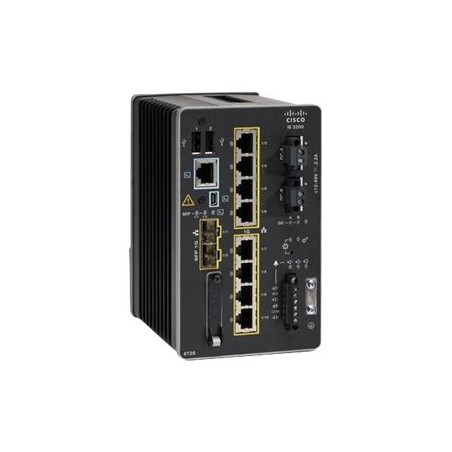 Cisco Catalyst IE3200 Rugged Series - Network Essentials - přepínač - řízený - 8 x 10/100/1000 + 2 x gigabitů SFP - lze