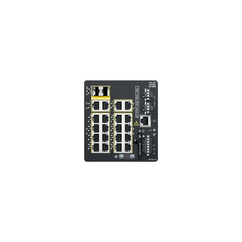 Cisco Catalyst IE3100 Rugged Series - Network Essentials - přepínač - řízený - 18 x 10/100/1000 + 2 x combo Gigabit - lze
