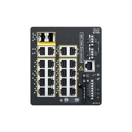 Cisco Catalyst IE3100 Rugged Series - Network Essentials - přepínač - řízený - 18 x 10/100/1000 + 2 x combo Gigabit - lze