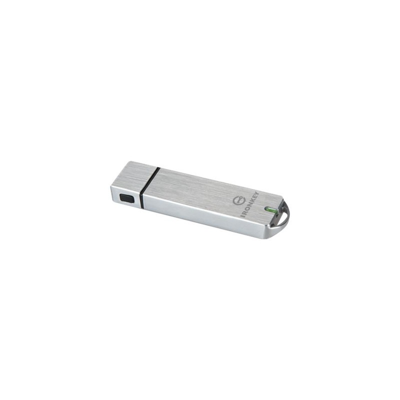 IronKey Basic S1000 - Jednotka USB flash - šifrovaný - FIPS 140-2 Level 3 - 64 GB - USB 3.0 - kompatibilní s TAA