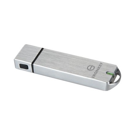 IronKey Basic S1000 - Jednotka USB flash - šifrovaný - FIPS 140-2 Level 3 - 64 GB - USB 3.0 - kompatibilní s TAA