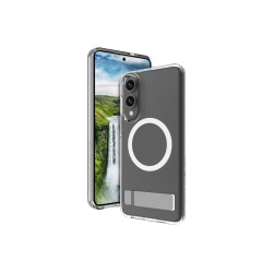 dbramante1928 Iceland Ultra - Zadní kryt pro mobilní telefon - stojan - D3O - průsvitná - pro Samsung Galaxy S25 Edge