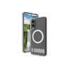 dbramante1928 Iceland Ultra - Zadní kryt pro mobilní telefon - stojan - D3O - průsvitná - pro Samsung Galaxy S25 Edge