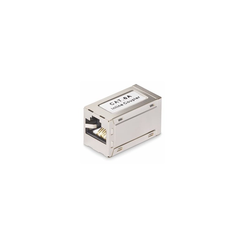 StarTech.com Shielded RJ45 Coupler, Inline Cat6a Coupler, F/F - Síťový propojovací kabel - RJ-45 (F) do RJ-45 (F) - odstíněný
