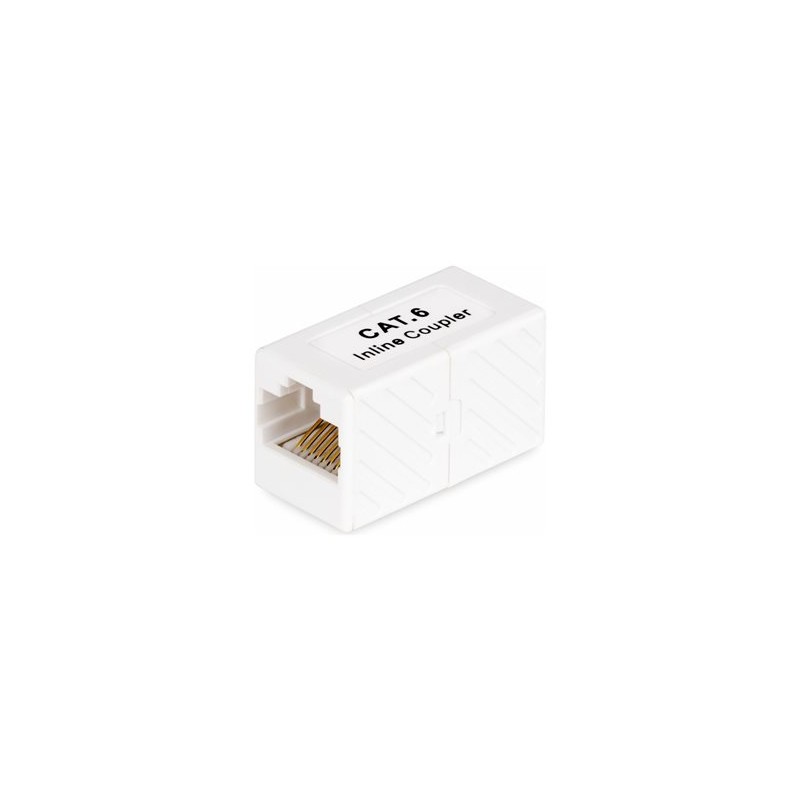 StarTech.com RJ45 Coupler 5-Pack, Inline Cat6 Coupler, Female to Female (F/F) T568 Connector, Unshielded Ethernet Cable