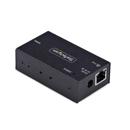 StarTech.com Serial to Ethernet Adapter, IP LAN to RS232 DB9 Converter - Kompaktní server - PoE - 100Mb LAN, RS-232 - montáž na