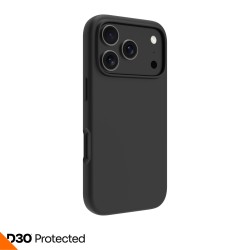 dbramante1928 Iceland Ultra - Zadní kryt pro mobilní telefon - kompatibilita s MagSafe - D3O, plast - černá - pro Apple iPhone