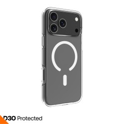 dbramante1928 Iceland Ultra - Zadní kryt pro mobilní telefon - kompatibilita s MagSafe - D3O, plast - průsvitná - pro Apple