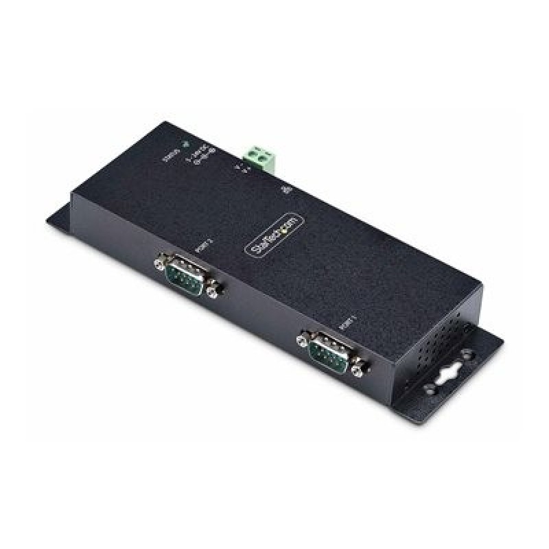 StarTech.com 2P Serial to Ethernet Adapter, IP LAN to RS232 DB9 Converter - Kompaktní server - 2 porty - 100Mb LAN, RS-232
