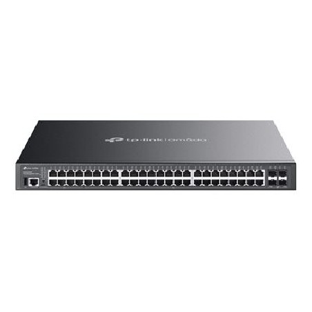 Omada 48-Port Gigabit Stackable Lite L3 Managed PoE++ Switch with 4 10G Slots
