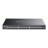 Omada 48-Port Gigabit Stackable Lite L3 Managed PoE++ Switch with 4 10G Slots