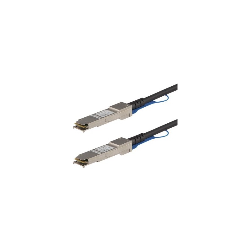 StarTech.com HPE JG326A Compatible 1m 40G QSFP+ to QSFP+ Direct Attach Cable Twinax, 40 GbE QSFP+ Copper DAC 40 Gbps Low Power