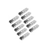 StarTech.com 10 pack HPE J4858C Compatible SFP Module, 1000BASE-SX, 1GbE Multi Mode (MMF) Fiber Optic Transceiver, 1 Gigabit