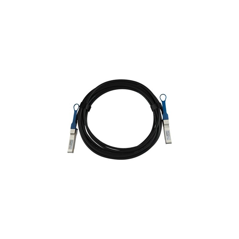 StarTech.com HPE JG081C Compatible 5m 10G SFP+ to SFP+ Direct Attach Cable Twinax, 10GbE SFP+ Copper DAC 10Gbps Low Power