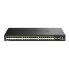 D-Link DGS-1530-52P/E 48 Ports GE PoE(30W) + 4 Ports 10G SFP+ Smart Managed Switch, 370W