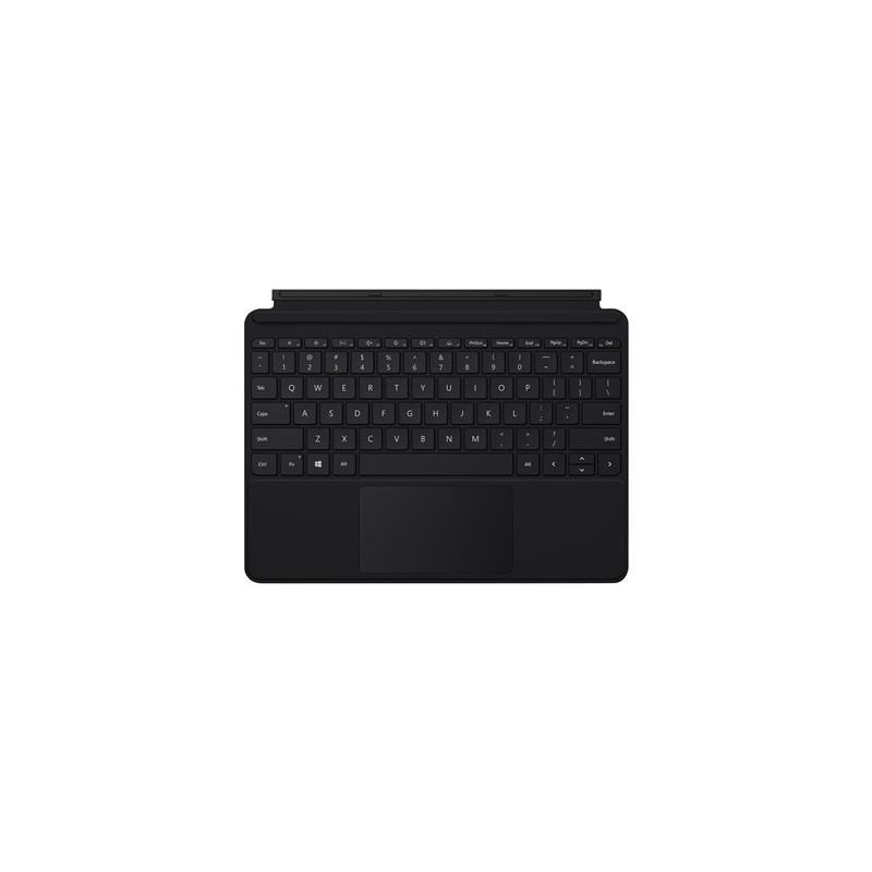 Microsoft Surface Go Type Cover - Klávesnice - s trackpad, akcelerometr - podsvícená - anglická - černá - komerční - pro