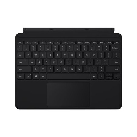 Microsoft Surface Go Type Cover - Klávesnice - s trackpad, akcelerometr - podsvícená - anglická - černá - komerční - pro