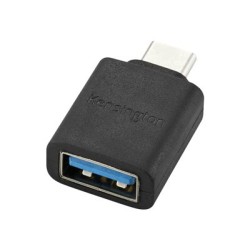 Kensington CA1010 - USB adaptér - USB-C (M) do USB typ A (F) - 5 V - 3 A - neobsahuje halogen, lisovaný - černá