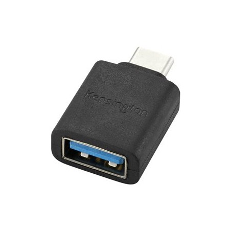 Kensington CA1010 - USB adaptér - USB-C (M) do USB typ A (F) - 5 V - 3 A - neobsahuje halogen, lisovaný - černá