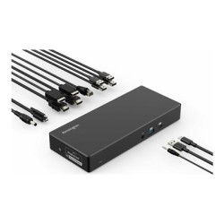Kensington SD4781P - Dokovací stanice - USB-C - 2 x HDMI, 2 x DP++ - 1GbE