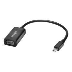 Kensington VM1000 Mini DisplayPort to VGA Adapter - Nástroj pro převod videa - DisplayPort - VGA - černá