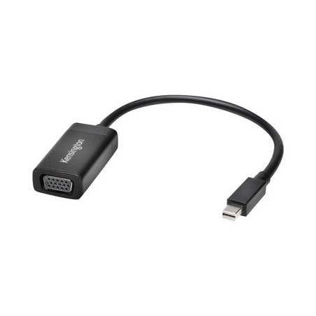 Kensington VM1000 Mini DisplayPort to VGA Adapter - Nástroj pro převod videa - DisplayPort - VGA - černá